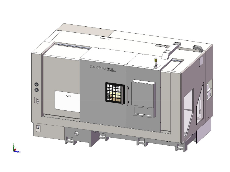 HTB650A SLANT CAMA CNC TORNO