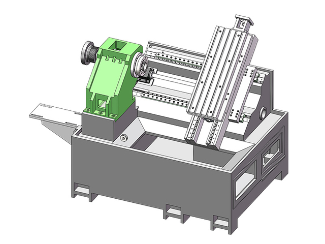 HTC500 SLANT CAMA CNC TORNO
