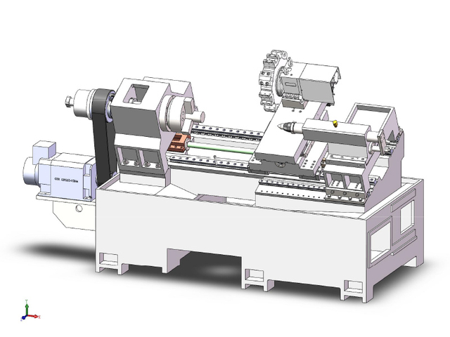 H5050 SLANT CAMA CNC TORNO
