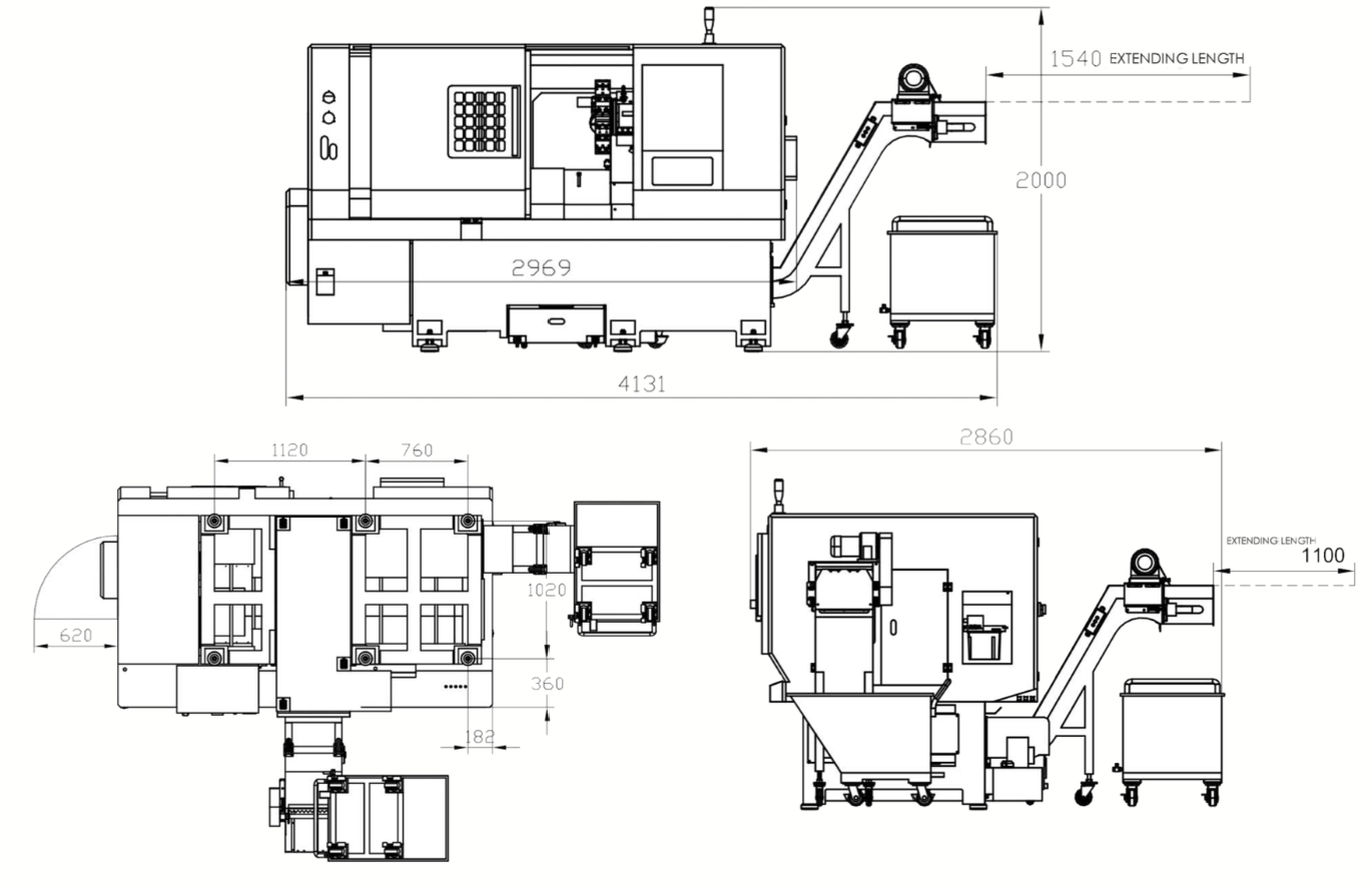 Diseño de máquina H5050 1014