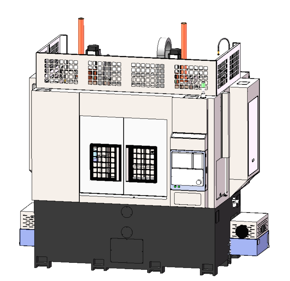 GV400/GV500 COMBACIÓN VERTICA INVERTADA Centro de giro CNC