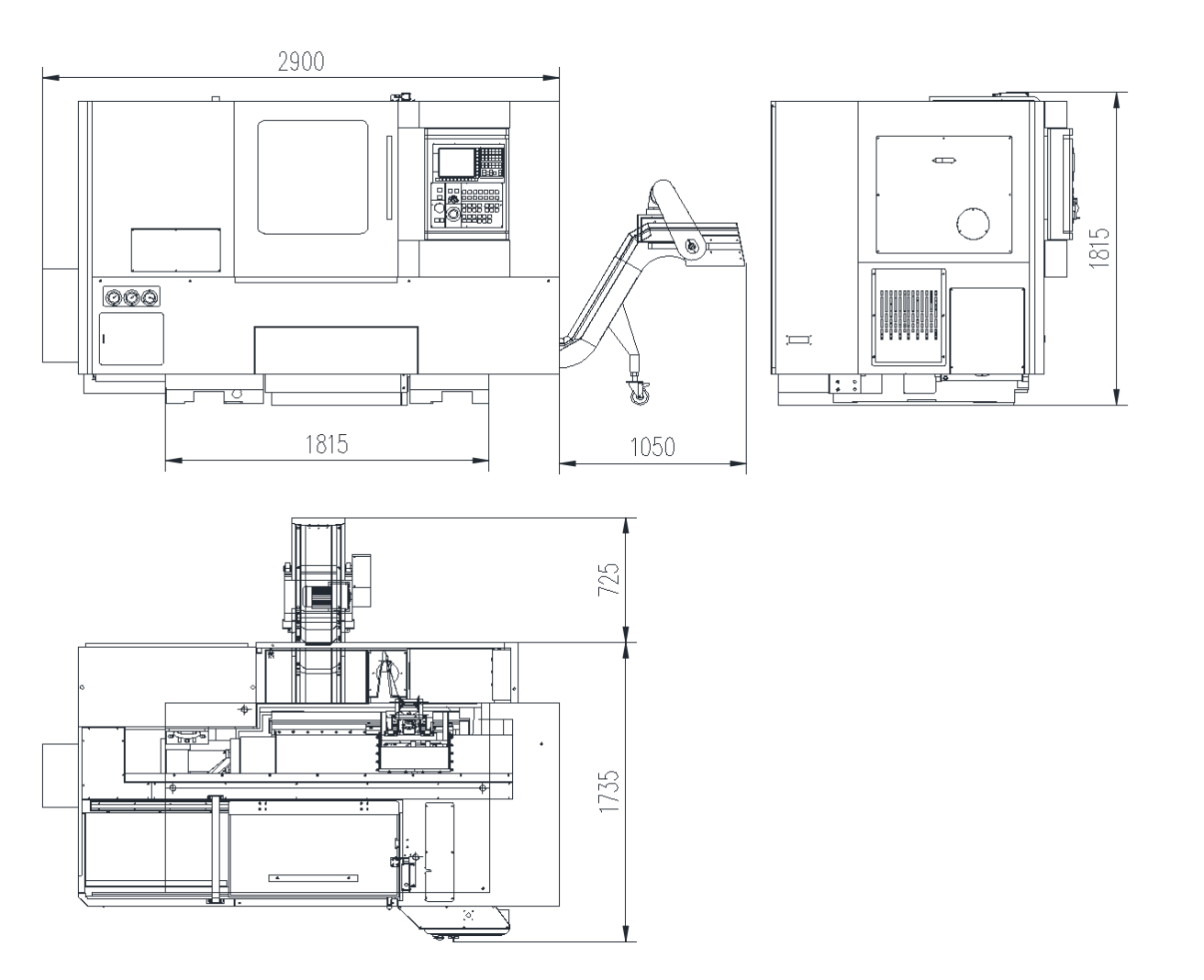 G500 Double Spindle CNC TORTHE 1027