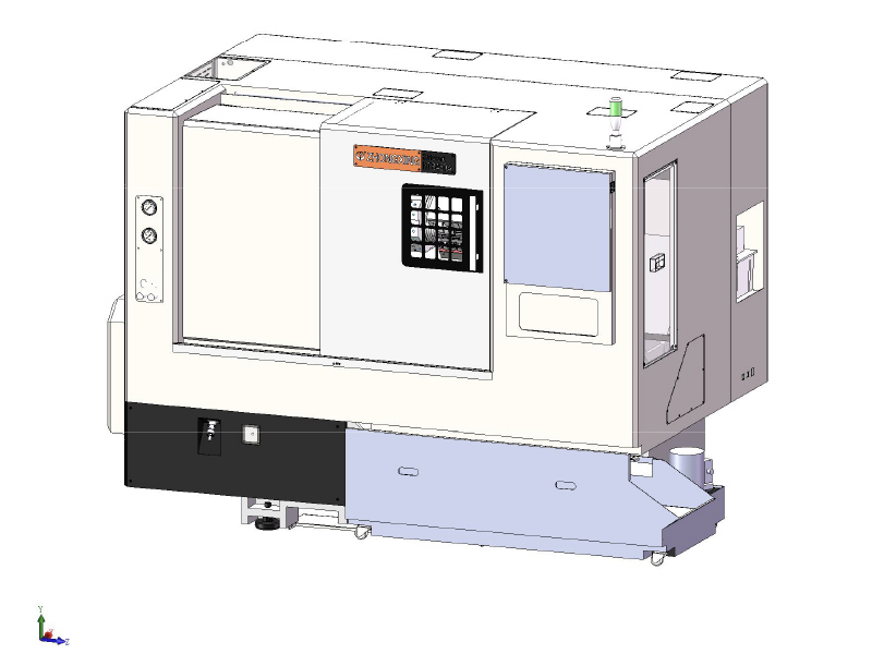 HTB450A SLANT CAMA CNC TORNO