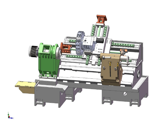 HTB550A SLANT CAMA CNC TORNO