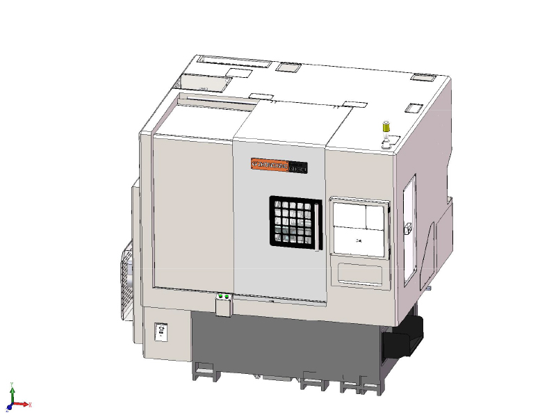 HTC500 SLANT CAMA CNC TORNO