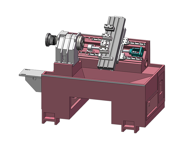 HTC350 SLANT CAMA CNC TORNO